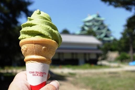 名古屋城のアイスクリーム
