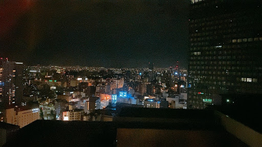 ゲートタワー19階からの夜景