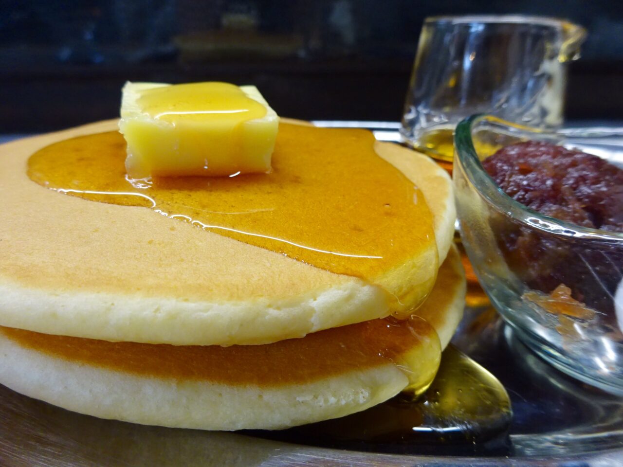 レトロな珈琲専門店 蘭のホットケーキ 丸の内 おいでよ名古屋の食べ歩きログ