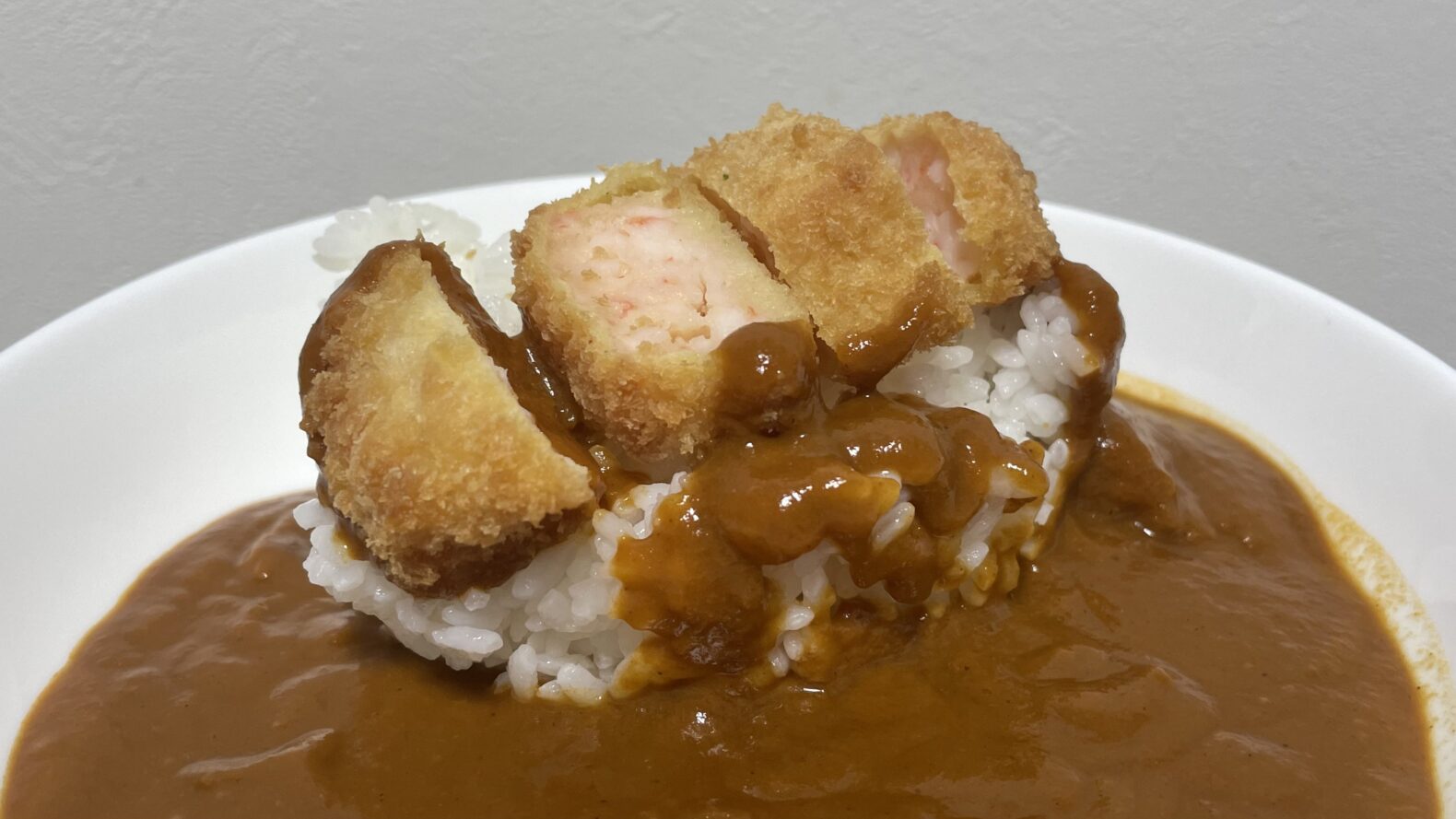 海老カツカレー