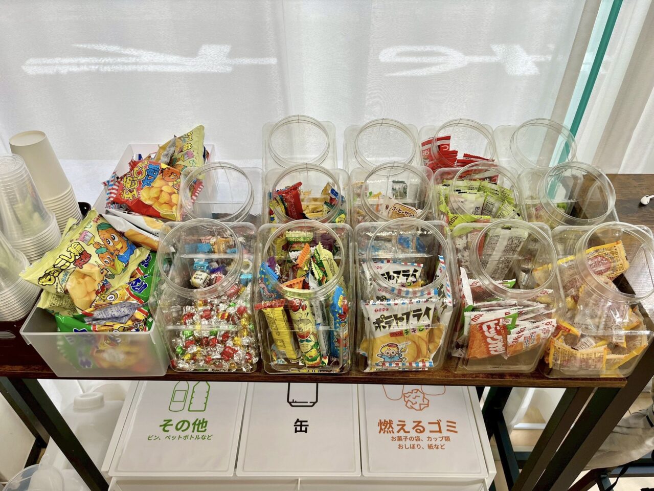駄菓子コーナー