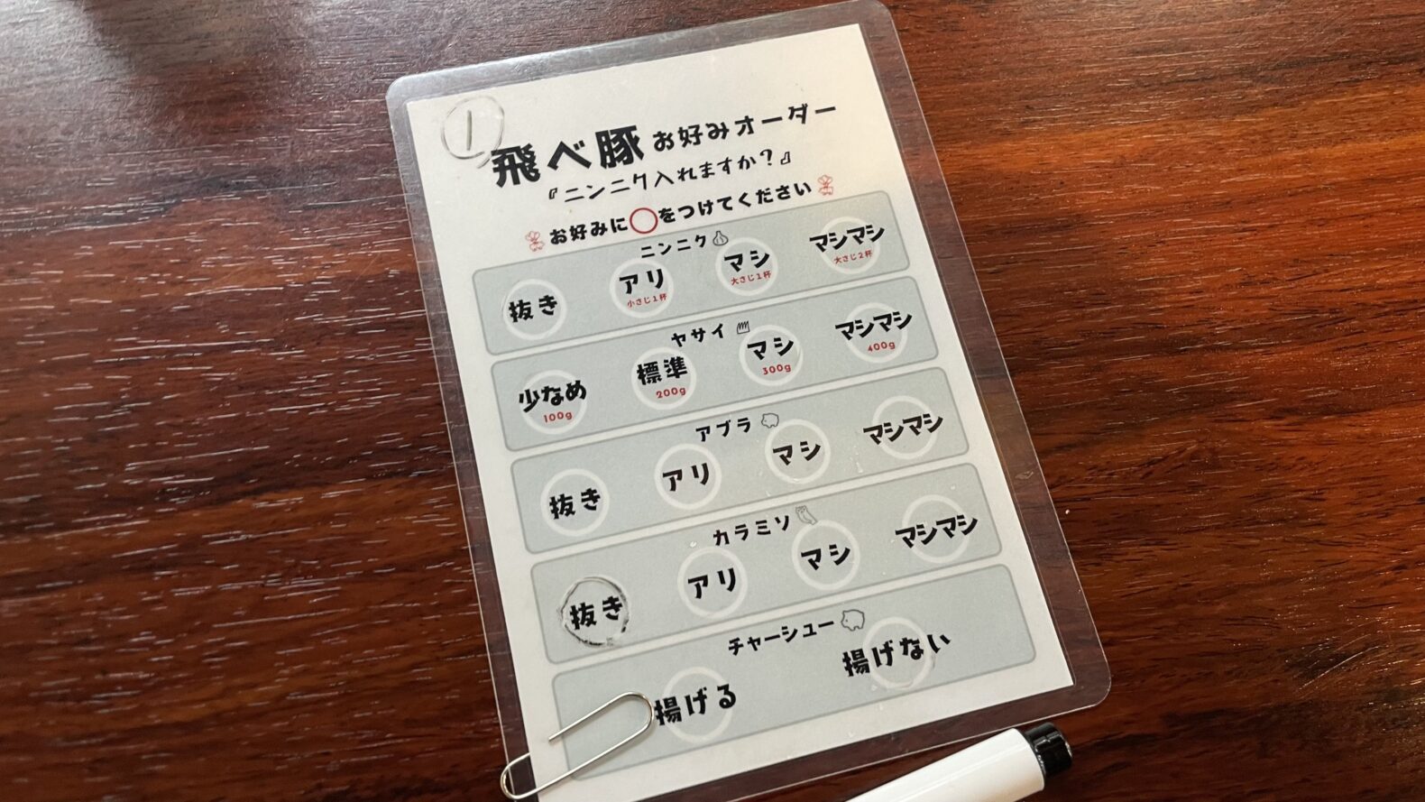 ラーメン飛べ豚