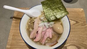 煮干閏のラーメン
